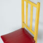 Cadeira com estofado vermelho - Image 2