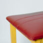 Cadeira com estofado vermelho - Image 3