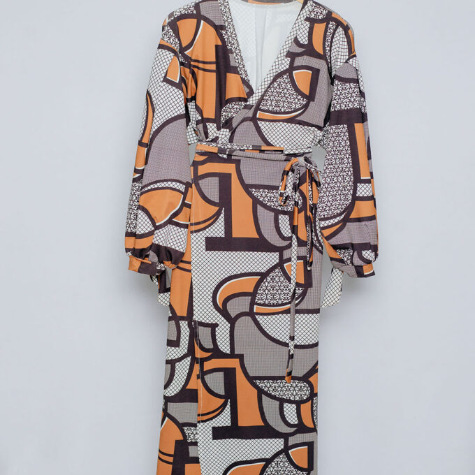 Vestido Transpassado - M